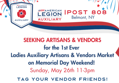 The 2024 Memorial Day Weekend Celebration at The American Legion Post 808 in Belmont