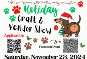 SPCA Serving Allegany County 2024 Holiday Craft & Vendor Fair VENDORS Invited