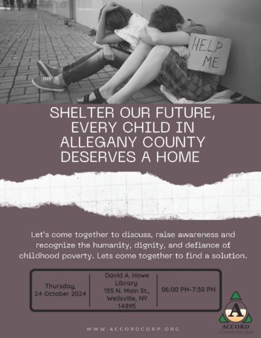 Community Forum: Shelter Our Future – Every Child in Allegany County Deserves a Home