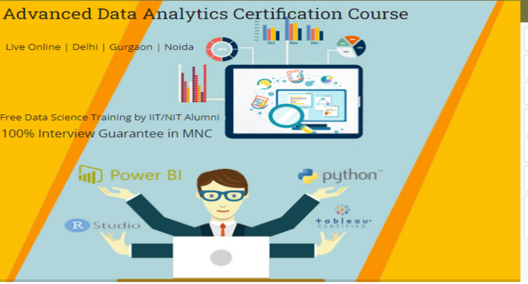 Why Data Analyst Certification Course s Are More Valuable Than Ever in 2025, Excel, VBA, SQL, MS Power BI, Tableau. Alteryx, R Programming, Data Analyst Certification Course in Delhi, 110037 – ” Get Job in MNC, “Summer Offer 2025″ Free Python Data Science Course” by SLA Consultants India